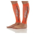 thumbnail image 1 of Mens Footless Compression Socks 20-30mmHg for Sports, Airplane - Orange, X-Large, 1 of 8