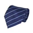 thumbnail image 1 of Mens Formal Slim Arrow Designer Blue Tie, 1 of 2