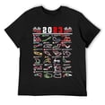 thumbnail image 1 of Mens Formula Racing Open Wheel Race Car Fan 2023 World Circuits T-Shirt Black, 1 of 5