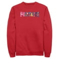 thumbnail image 1 of Mens Fortnite Classic Logo Character Fill Sweatshirt, 1 of 4