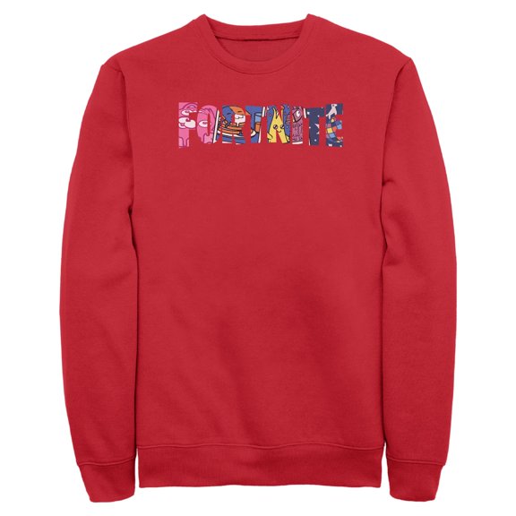Mens Fortnite Classic Logo Character Fill Sweatshirt