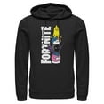 thumbnail image 1 of Mens Fortnite Cute Characters Logo Lightweight Hoodie, 1 of 4