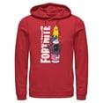 thumbnail image 1 of Mens Fortnite Cute Characters Logo Lightweight Hoodie, 1 of 4