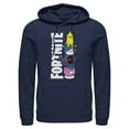 thumbnail image 1 of Mens Fortnite Cute Characters Logo Lightweight Hoodie, 1 of 4