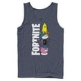 thumbnail image 1 of Mens Fortnite Cute Characters Logo Tank Top, 1 of 4