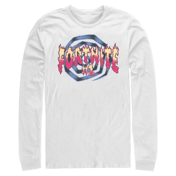 Mens Fortnite Dynamo Spiral Long Sleeve Shirt
