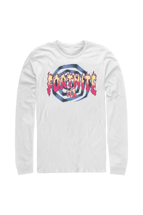 Mens Fortnite Dynamo Spiral Long Sleeve Shirt