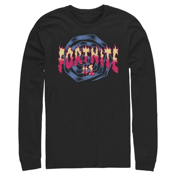Mens Fortnite Dynamo Spiral Long Sleeve Shirt