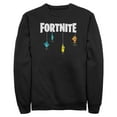 thumbnail image 1 of Mens Fortnite Fishing Lure White Logo Sweatshirt, 1 of 4
