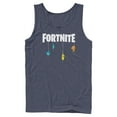 thumbnail image 1 of Mens Fortnite Fishing Lure White Logo Tank Top, 1 of 4
