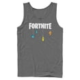 thumbnail image 1 of Mens Fortnite Fishing Lure White Logo Tank Top, 1 of 4