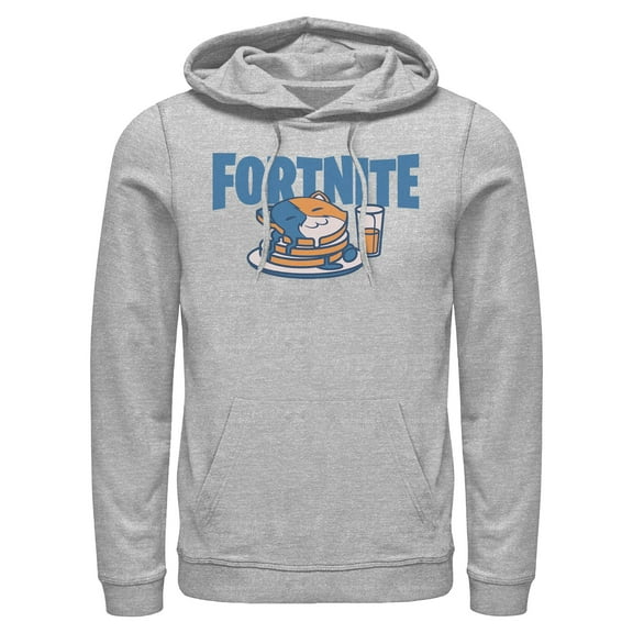 Mens Fortnite Meowscles Pancakes Lightweight Hoodie
