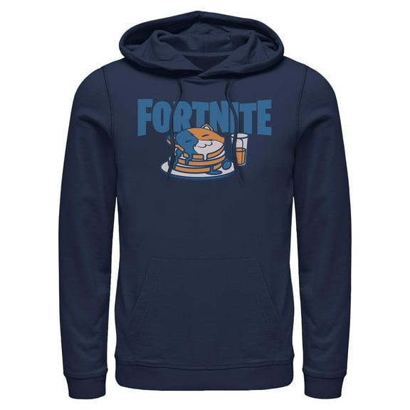 Mens Fortnite Meowscles Pancakes Lightweight Hoodie