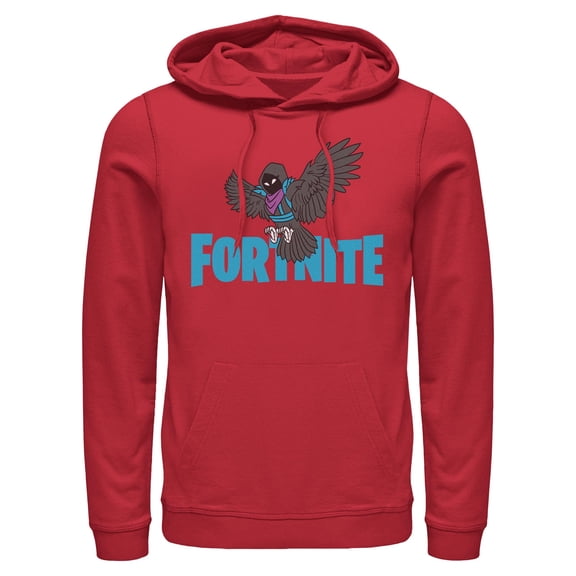 Mens Fortnite Raven Logo Lightweight Hoodie