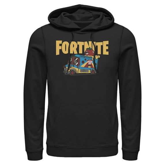 Mens Fortnite Uncle Pete's Pizza Pit Lightweight Hoodie