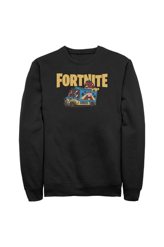 Mens Fortnite Uncle Pete's Pizza Pit Sweatshirt