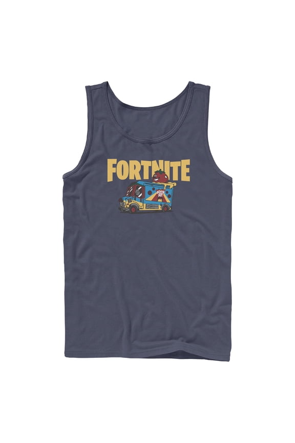 Mens Fortnite Uncle Pete's Pizza Pit Tank Top