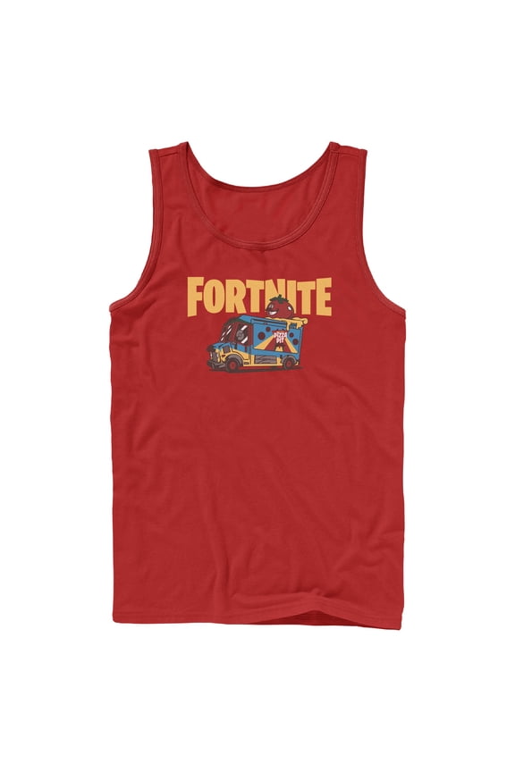 Mens Fortnite Uncle Pete's Pizza Pit Tank Top