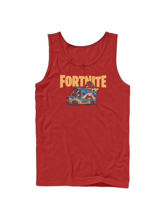 Mens Fortnite Uncle Pete's Pizza Pit Tank Top