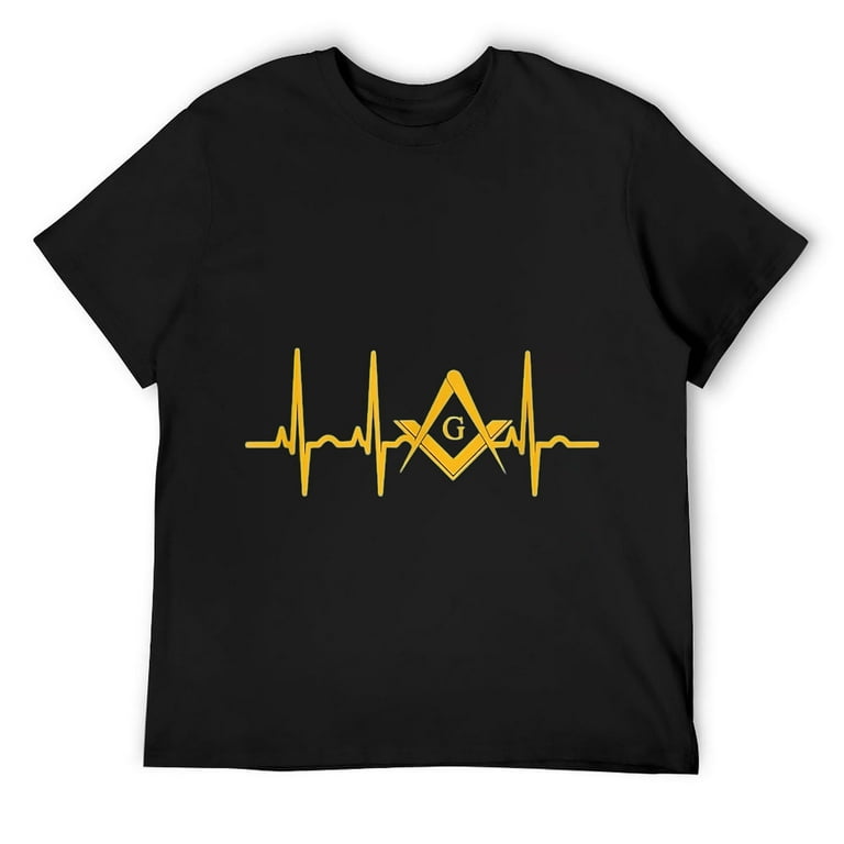 Freemason Heartbeat T-Shirt Masonic Heartbeat T-Shirt