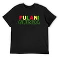 thumbnail image 1 of Mens Fulani Guinea - Ancestors Glorious Proud African Tribe T-Shirt Black Medium, 1 of 5