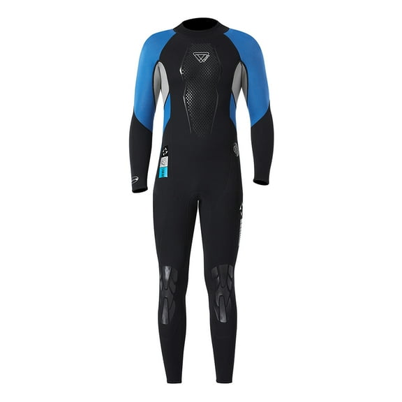 Mens Full Length 3mm Wetsuit Surfing Sailing Scuba DIving Canoe Swimming Suit Long Sleeve - 4 Sizes Optional M
