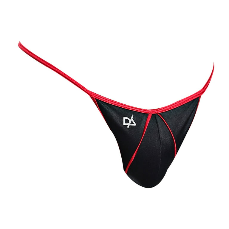 Mens Full Pouch G-String Underpants Soft V-Shaped Backless Sexy