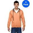 thumbnail image 1 of Mens Full-Zip Hooded Sweatshirt SF73R (3 PACK), 1 of 3