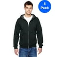 thumbnail image 1 of Mens Full-Zip Hooded Sweatshirt SF73R (5 PACK), 1 of 3