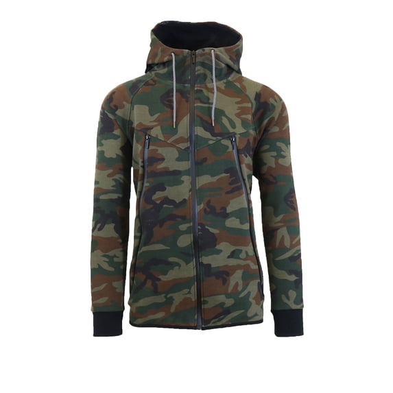 Mens Full Zip Tech Fleece Hoodie