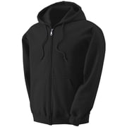 Mens Full Zip Up Ultimate Heavyweight Fleece Hoodie