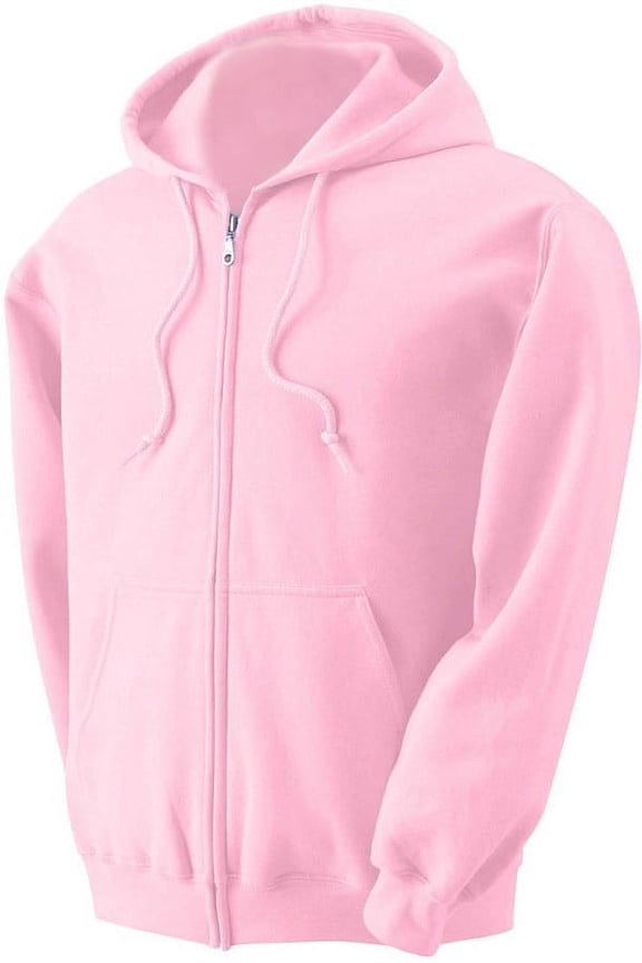 Mens Full Zip up hoodie Fleece Zipper Heavyweight Hooded Jacket Sweatshirt