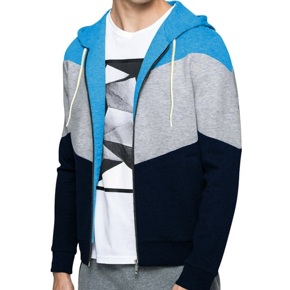 Skylinewears Men's Fleece Full Zip Hoodie Jacket Sweatshirt
