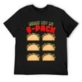 thumbnail image 1 of Mens Fun Mexican Taco Gym Fitness Sport Quotes T-Shirt Black, 1 of 5