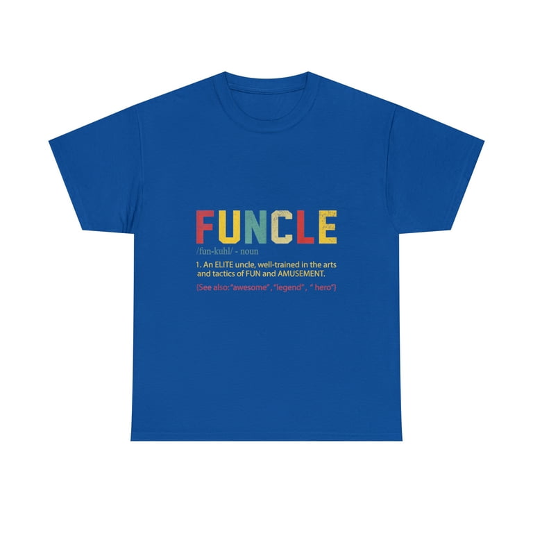 Mens Mens Funcle Definition T-Shirt Funny Gift For Uncle Present Mens Mens Funcle Definition T-Shirt Funny Gift For Uncle Present
