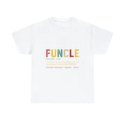 Mens Funcle Definition Funny Gift for Uncle Present Vintage T-Shirt
