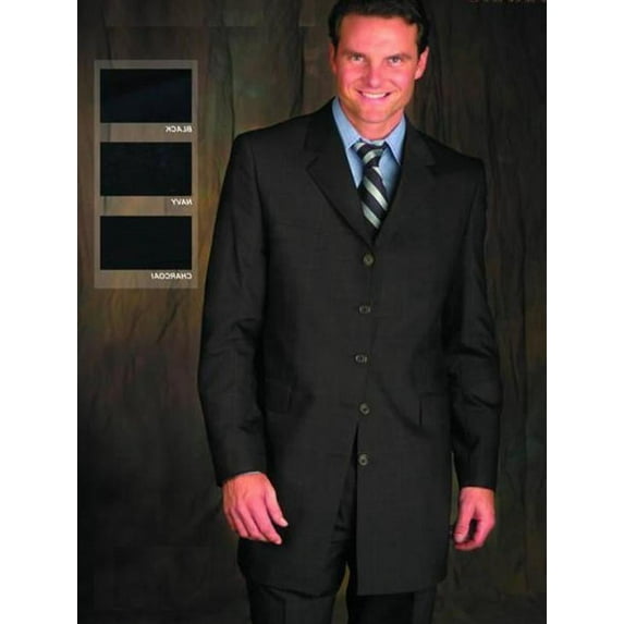 Mens Funeral Attire Funeral Outfit Funeral Clothes Solid Black Suit By Alberto Nardoni Brand Designer