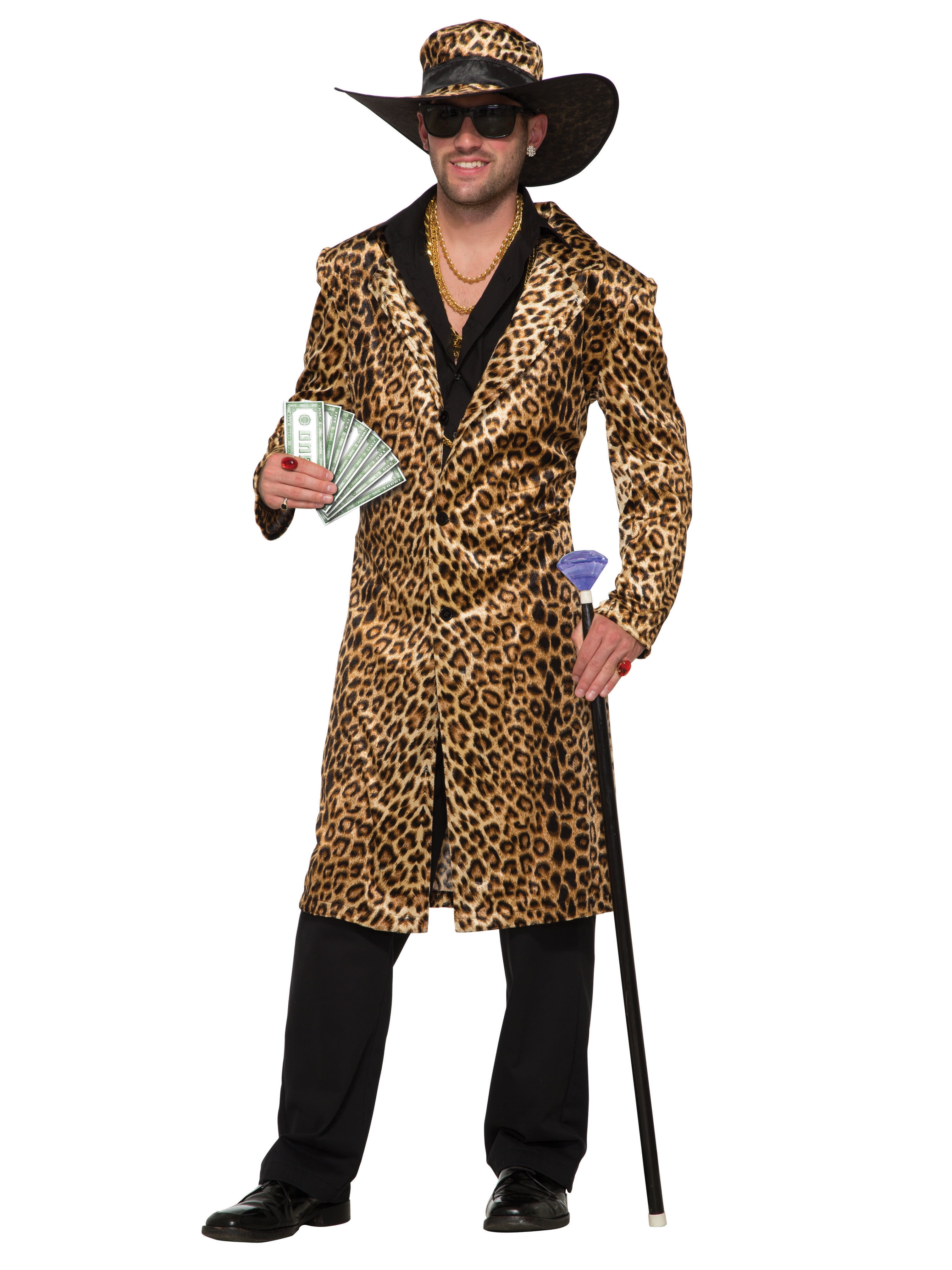 Forum Novelties Mens Funky Leopard Costume