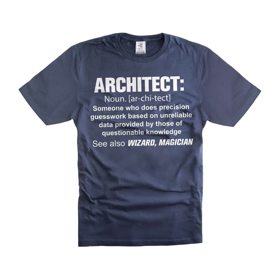 Mens Funny Architect T-shirt Architect Definition Tee Shirt Architecture Shirts Architect Gift Ideas (X-Large Navy Blue)