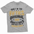 thumbnail image 1 of Mens Funny Birthday Anniversary T-Shirt built in fifties Dad Papa Grandpa Tee Shirt (Small Grey), 1 of 7