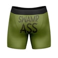 thumbnail image 1 of Mens Funny Boxers Swamp Ass Sarcastic Graphic Underwear for Men, 1 of 4
