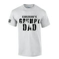 thumbnail image 1 of Mens Funny Dad Fathers Day Someones Grumpy Dad Grandpa Short Sleeve T-shirt Graphic Tee-Ash Grey-6xl, 1 of 4
