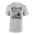 thumbnail image 1 of Mens Funny Father's Day Ain't No Hood Like Fatherhood Humorous Short Sleeve T-Shirt-Sport Grey-Large, 1 of 1