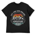 thumbnail image 1 of Mens Funny First Day of School, Let The 2nd Grade Adventure Begin T-Shirt Black, 1 of 5