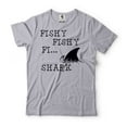 thumbnail image 1 of Mens Funny Fishing T-shirt Fishy Fishy Shark Tee Fishing Gifts Fisherman Tee Funny Gifts For Men, 1 of 6