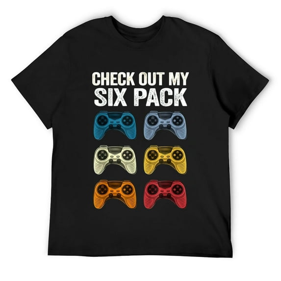 Mens Funny Gamer Gifts For Teenage Boys 8-16 Year Old Gaming T-Shirt Black X-Large