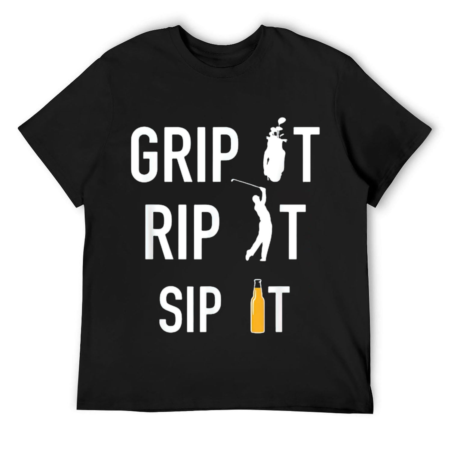 Funny Golf And Beer Tshirt Grip It Rip It Sip It Gift Shirt Funny Golf And Beer Tshirt Grip It Rip It Sip It Gift Shirt