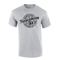 thumbnail image 1 of Mens Funny Humorous Father's Day Wood Beer Barrell Surviving Fatherhood Mens Short Sleeve T-Shirt-Sport Grey-4X-Large, 1 of 1