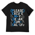 thumbnail image 1 of Mens Funny Math Rules Pemdas Pun Teachers Math Day T-Shirt Black, 1 of 5