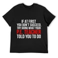 thumbnail image 1 of Mens Funny PE Teacher T-Shirt Physical Education Gift Black 3X-Large, 1 of 5